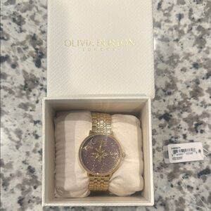 Olivia Burton Celestial
35mm Nova Slim Mushroom & Gold Bracelet Watch